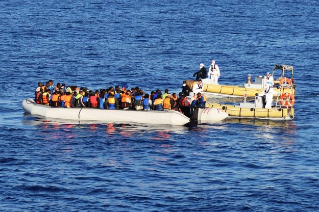 Ponad 2350 migrantów uratowano na Morzu Śródziemnym