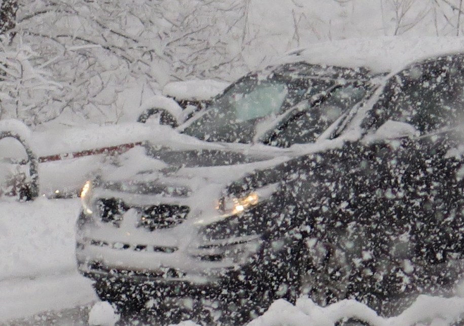 Białe drogi na południu Polski. "Jeździ się fatalnie"