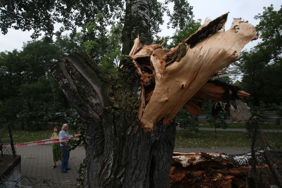 Front burzowy nad Polską: 140 interwencji strażaków