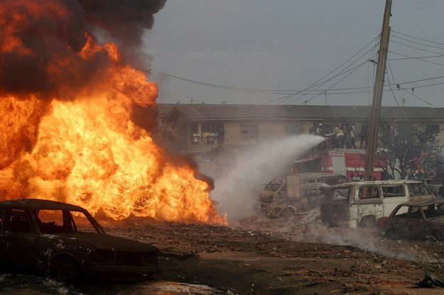Wybuch cysterny z gazem w Nigerii. Nie żyje co najmniej 35 osób