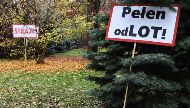 Protest w LOT. Spółka składa zawiadomienie do prokuratury