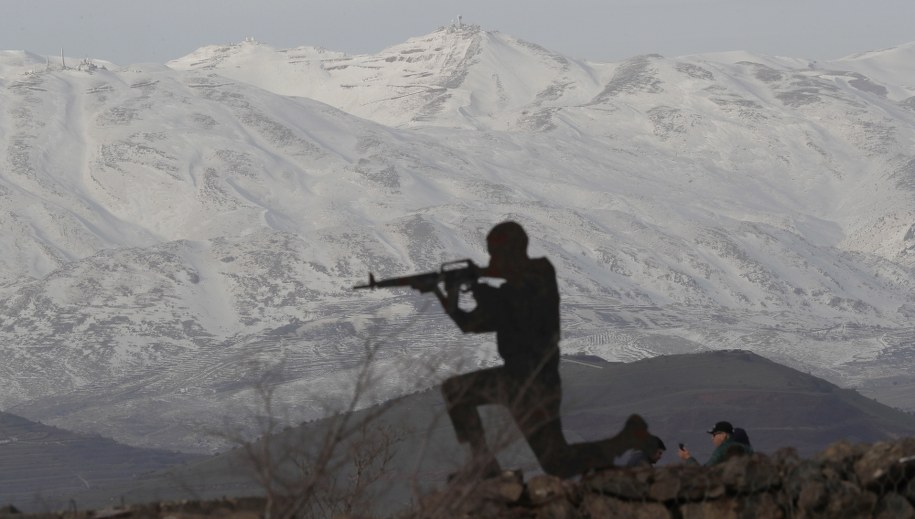 Izrael zestrzelił rakietę nad wzgórzami Golan