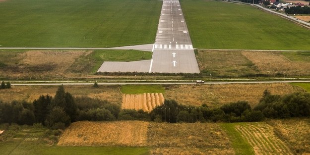 Awaryjne lądowanie w Pyrzowicach samolotu transportowego