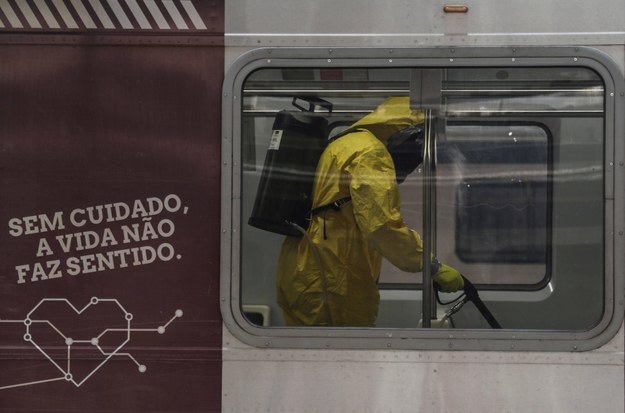 Brazylia trzecim najbardziej dotkniętym pandemią Covid-19 państwem świata