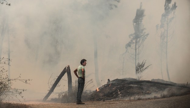 Potężny pożar w Portugalii. Tysiące osób musiało się ewakuować