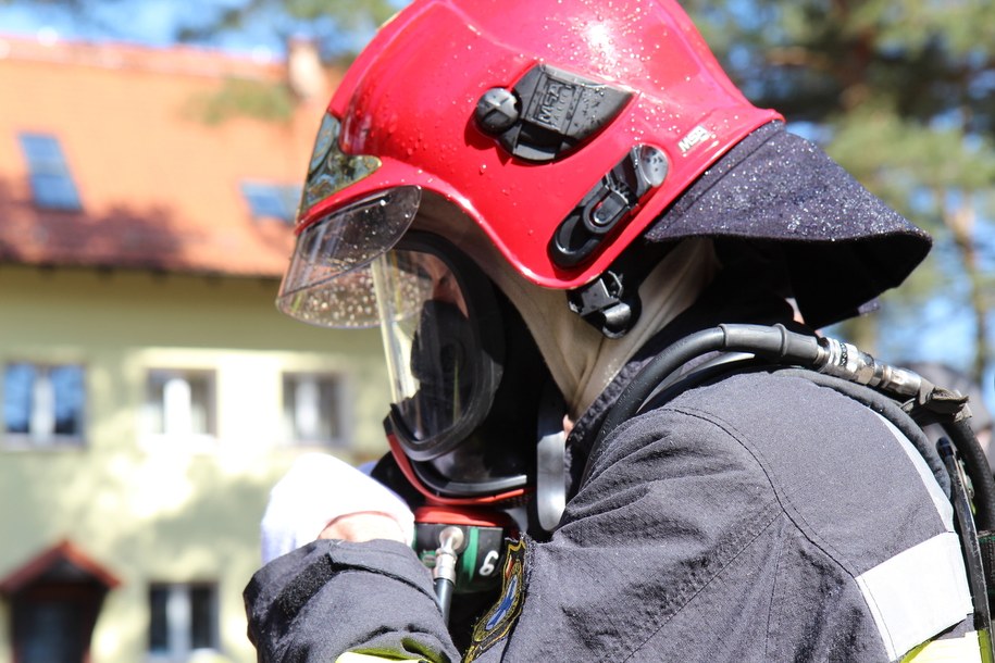 Tragiczny pożar w Bystrej. Nie żyją dwie osoby