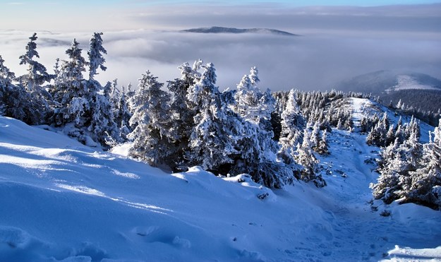 Śnieżny weekend w Beskidach. Na stokach warunki będą dobre, ale na szlakach - trudne
