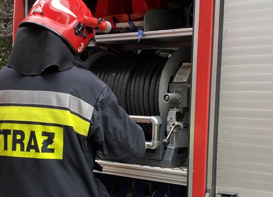 80-letni mężczyzna zginął w pożarze kotłowni