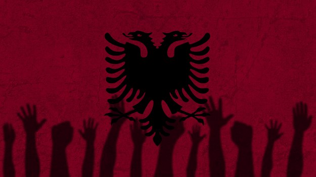 Antyrządowe protesty w Albanii