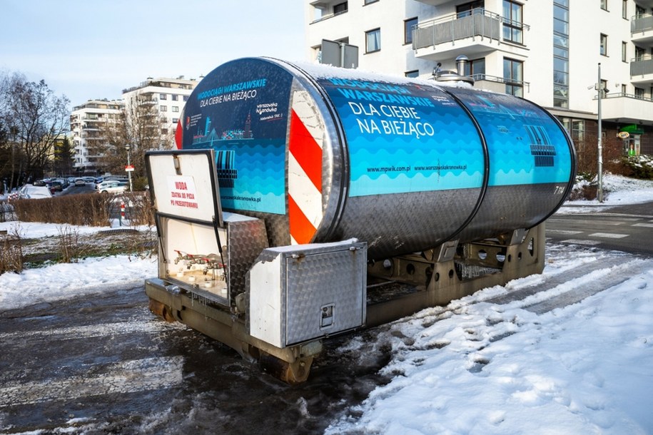 Znów awaria wodociągów w Warszawie