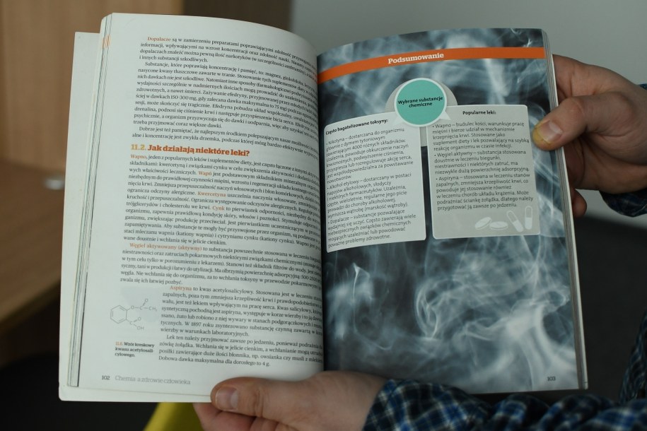 Zdj. strony, na której znajduje się szokujący fragment poświęcony dopalaczom /Grzegorz Kwolek /RMF FM