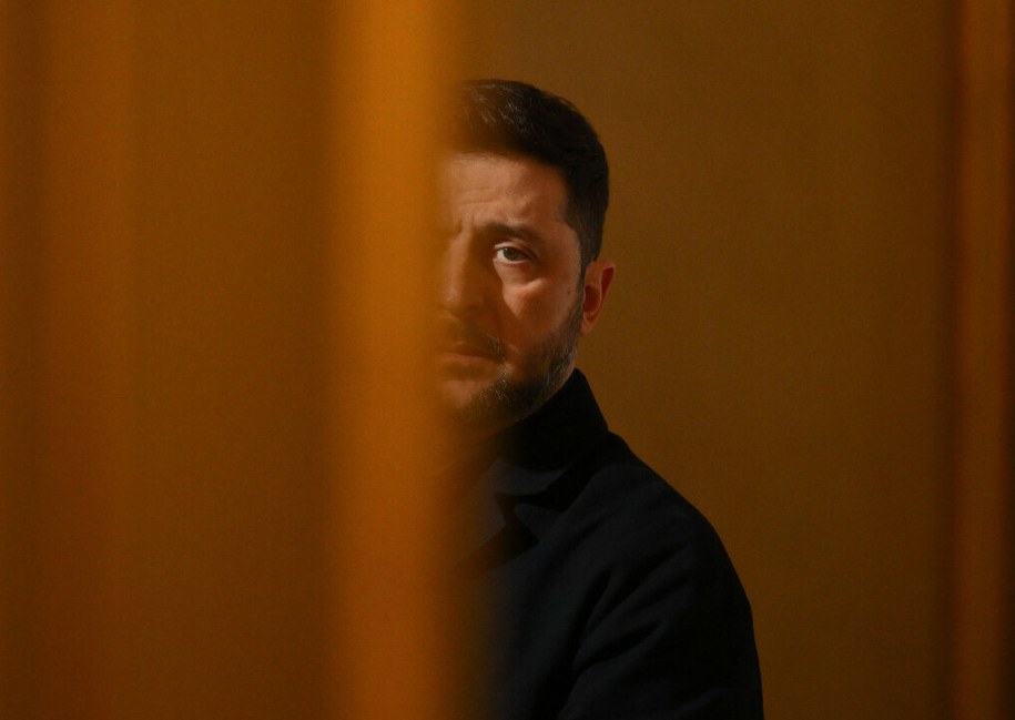 Zdj. Wołodymyra Zełenskiego wykonane podczas jego wizyty we Francji 1 grundnia 2025 /Eliot Blondet-POOL/SIPA/SIPA/East News /East News