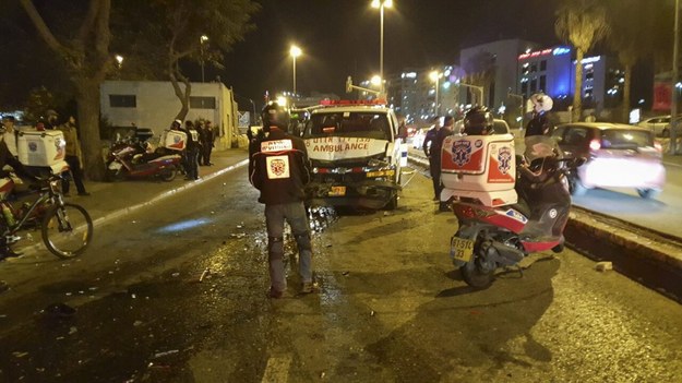 Zdj. z miejsca wypadku /United Hatzalah / HANDOUT /PAP/EPA