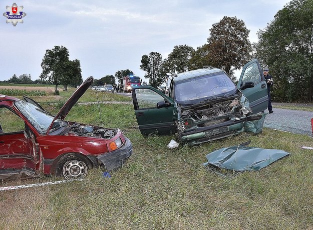 Zdj. z miejsca wypadku /Policja