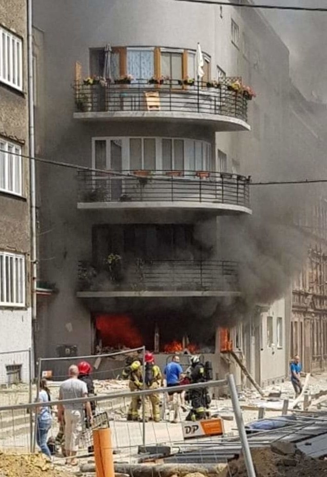 Zdj. z miejsca zdarzenia /Gorąca Linia RMF FM