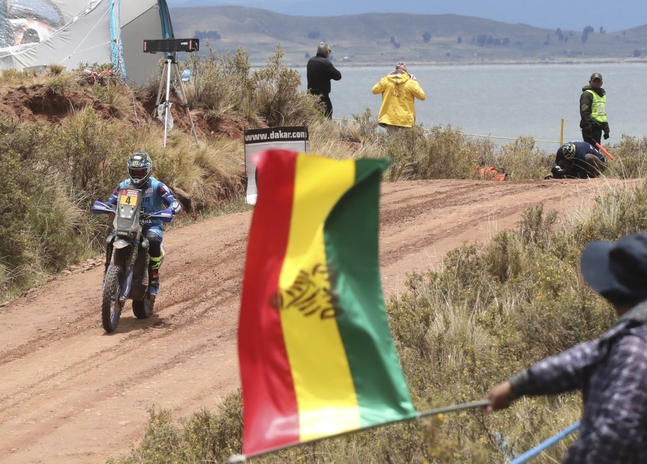 Zdj. z Rajdu Dakar /Martin Alipaz  /PAP/EPA