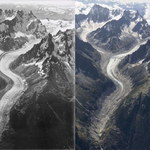 Zdjęcia Alp sprzed stu lat dowodzą skali zmian klimatu w Europie 