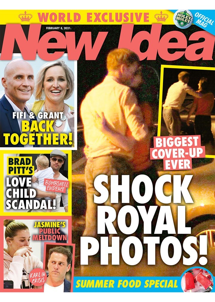 Zdjęcia Kate i Williama opublikował tabloid "New Idea" /materiały prasowe - okładka "New Idea" /