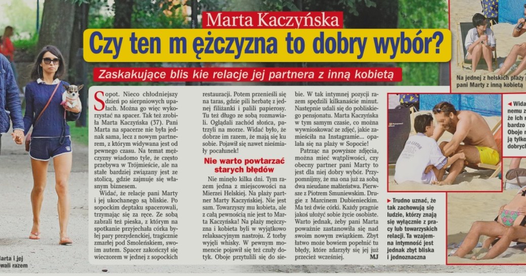 Zdjęcia przyjaciela Kaczyńskiej opublikował tygodnik "Życie na Gorąco" /- /Życie na gorąco