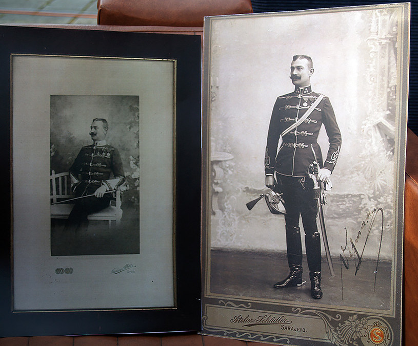 Zdjęcia pułkownika Othmara Muhra przekazane przez jego wnuka. Fot: Małgorzata Żyłko/INTERIA /