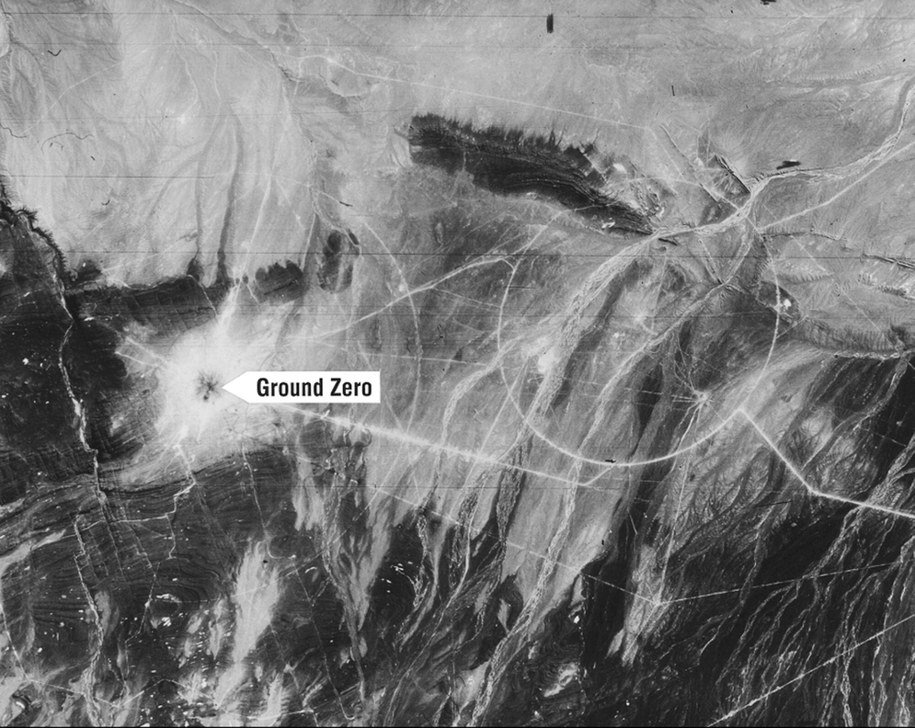 Zdjęcia satelitarne Lop Nur z 2014 roku /East News