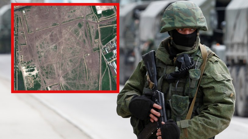 Zdjęcia satelitarne potwierdzają. Rosjanie ogołocili całą bazę wojskową na północy Krymu. Czy boją się ataku? /Baz Ratner /© 2023 Reuters