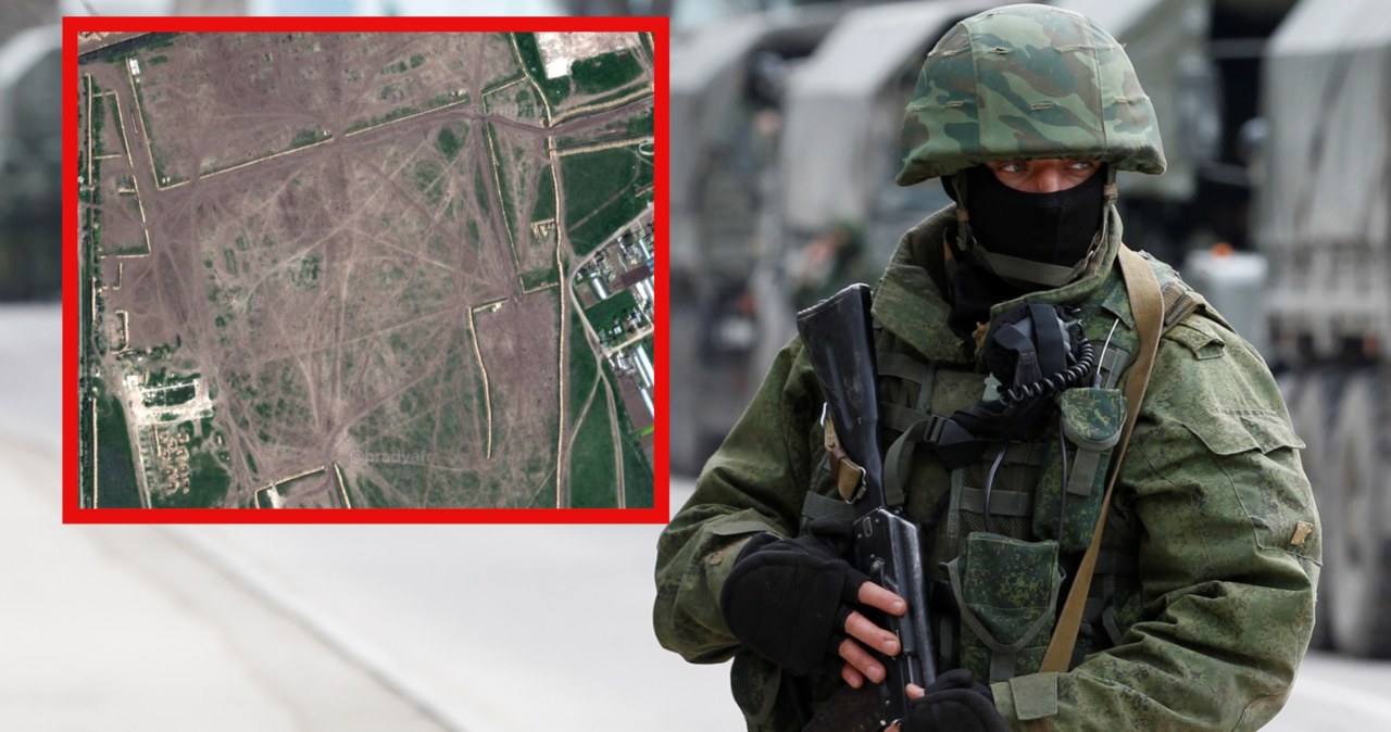 Zdjęcia satelitarne potwierdzają. Rosjanie ogołocili całą bazę wojskową na północy Krymu. Czy boją się ataku? /Baz Ratner /© 2023 Reuters