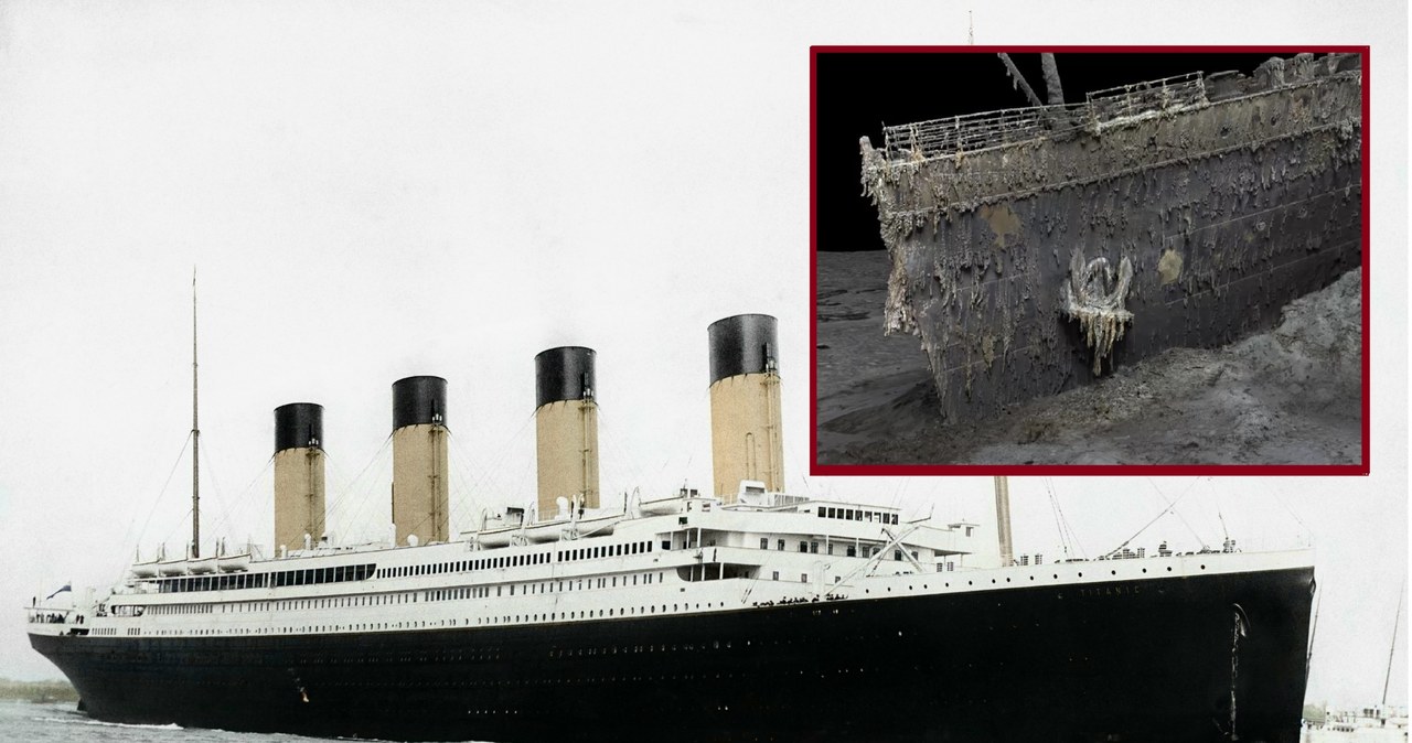 Zdjęcia sprawiają wrażenie, jakby cała woda otaczająca Titanica została spuszczona /CC BY-SA 4.0/ Songyc 0303 /Wikimedia