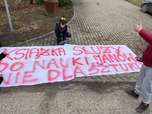 Zdjęcia udostępnione przez protestujących /Gorąca Linia RMF FM