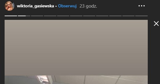 Zdjęcia Wiktorii Gąsiewskiej wywołały spekulacje /Instagram