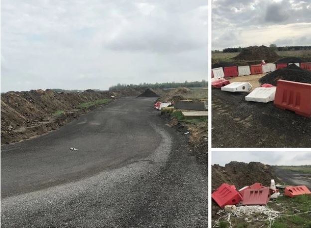 Zdjęcia z A1 z okolic Częstochowy sprzed kilku dni /Marcin Buczek /RMF FM