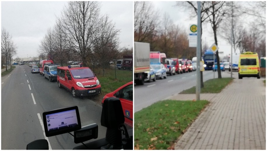 Zdjęcia z miejsca akcji od słuchacza RMF FM /foto. Gorąca Linia RMF  FM /