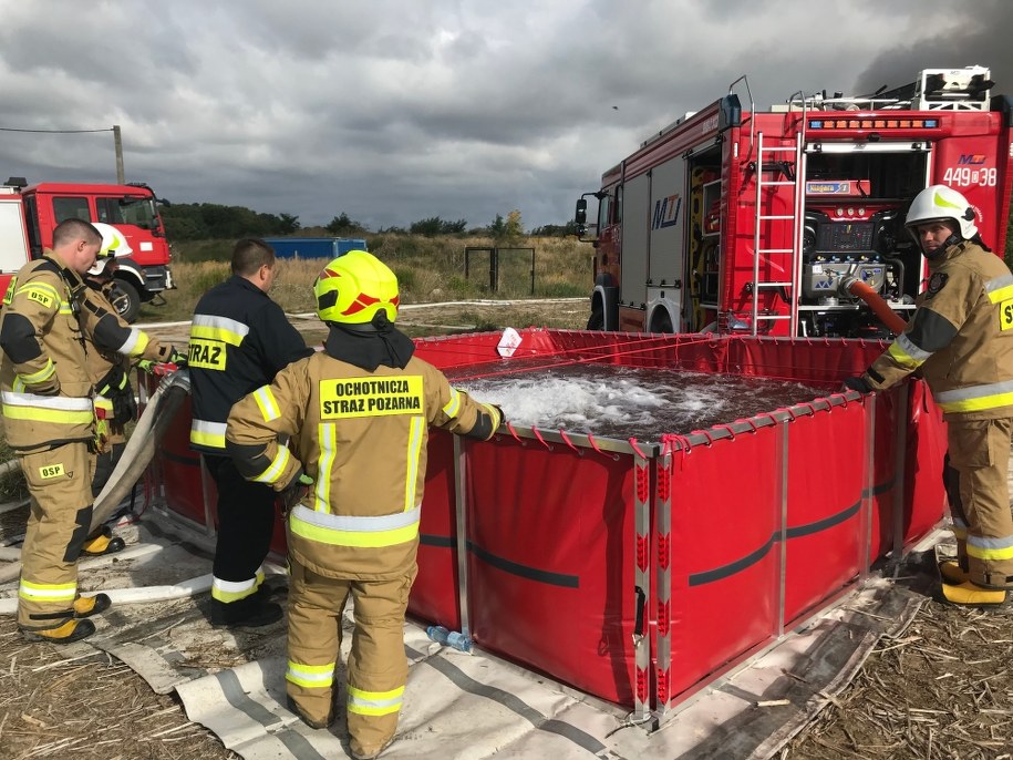 Zdjęcia z miejsca akcji strażaków /Paweł Pyclik /RMF FM