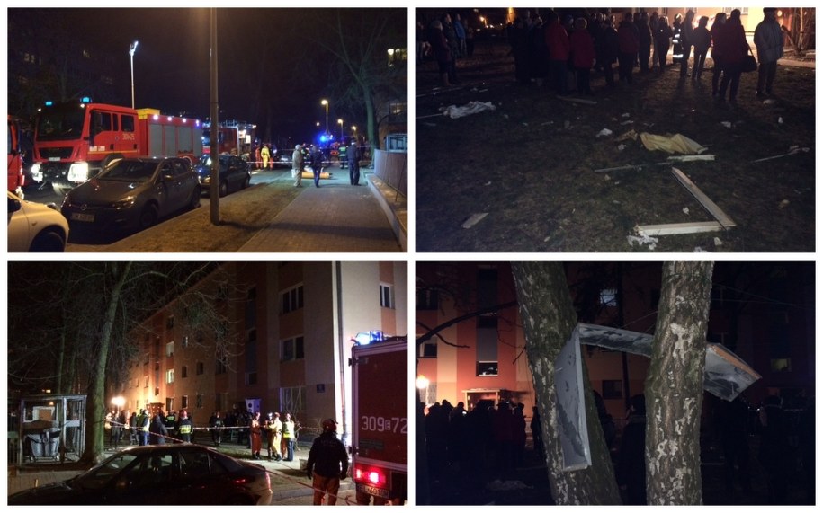 Zdjęcia z miejsca eksplozji /Agnieszka Wyderka (RMF FM) /RMF FM