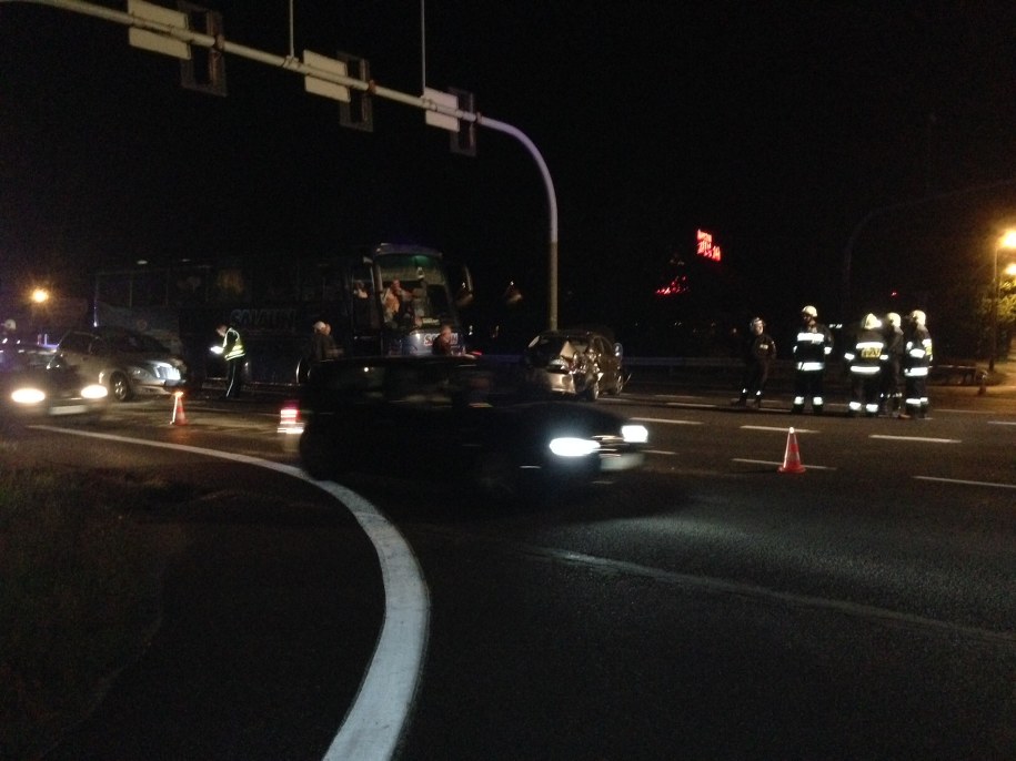 Zdjecia z miejsca jednego z wypadków /Gorąca Linia RMF FM, pan Bartosz /RMF FM