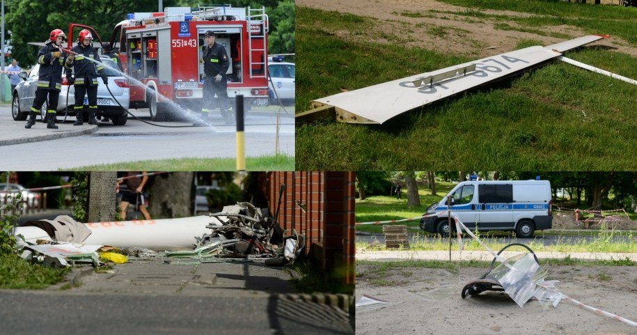 Zdjęcia z miejsca wypadku /pap/Jakub Kaczmarczyk /PAP