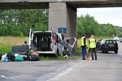 Zdjęcia z miejsca wypadku