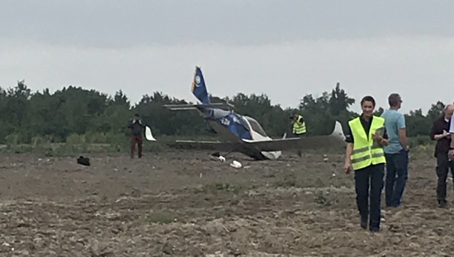 Zdjęcia z miejsca wypadku /Marcin Buczek /RMF FM