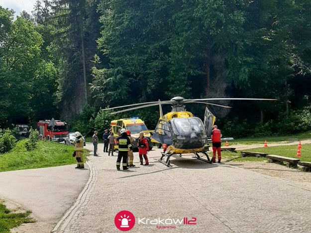 Zdjęcia z miejsca wypadku /Kraków112 - Krakowskie Ratownictwo w Obiektywie /