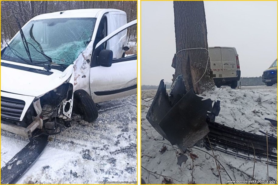 Zdjęcia z miejsca wypadku /Policja