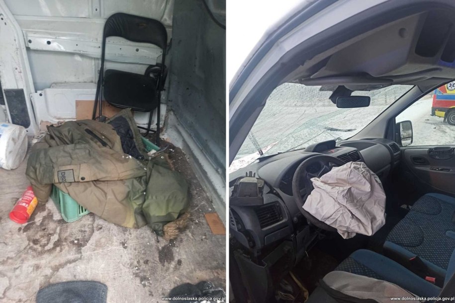 Zdjęcia z miejsca wypadku /Policja