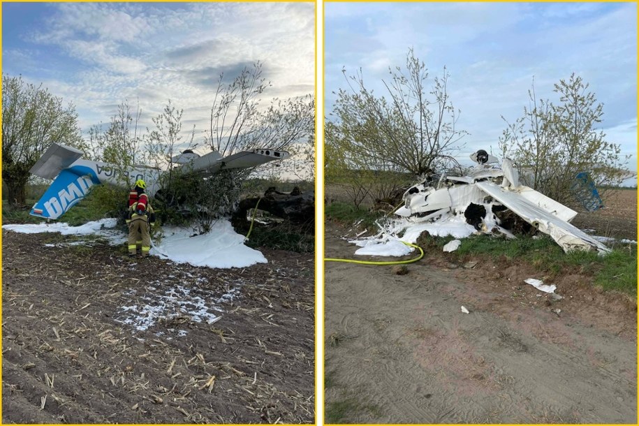 Zdjęcia z miejsca wypadku /Policja