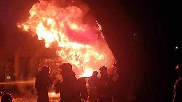 Zdjęcia z pożaru /Komenda Miejska PSP w Katowicach /Państwowa Straż Pożarna