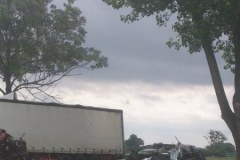 Zdjęcia z wypadku otrzymaliśmy od Adriana na Gorącą Linię RMF FM: