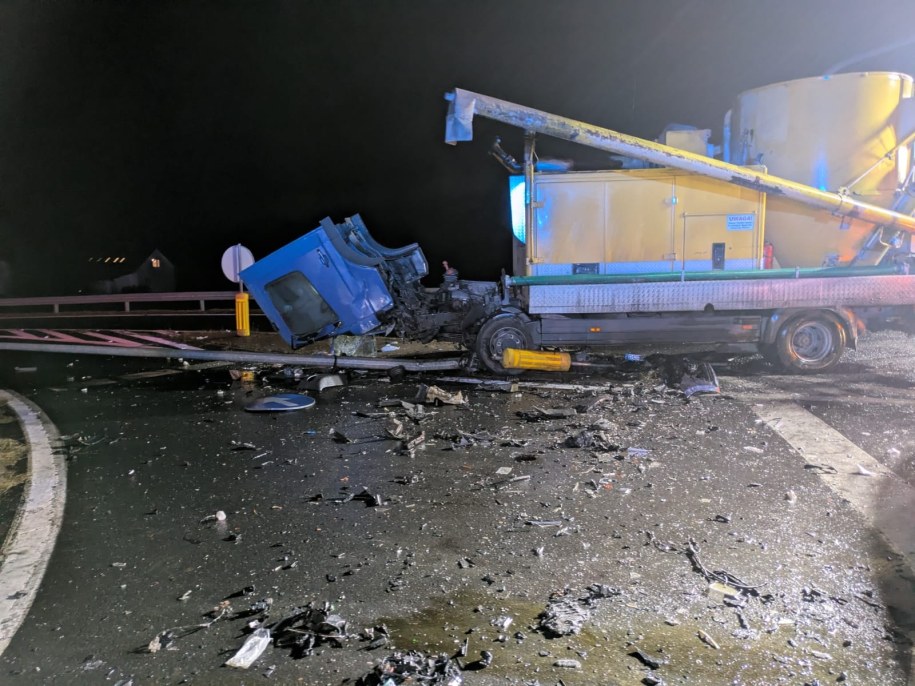 Zdjęcia z wypadku pokazała policja /Policja Śrem /