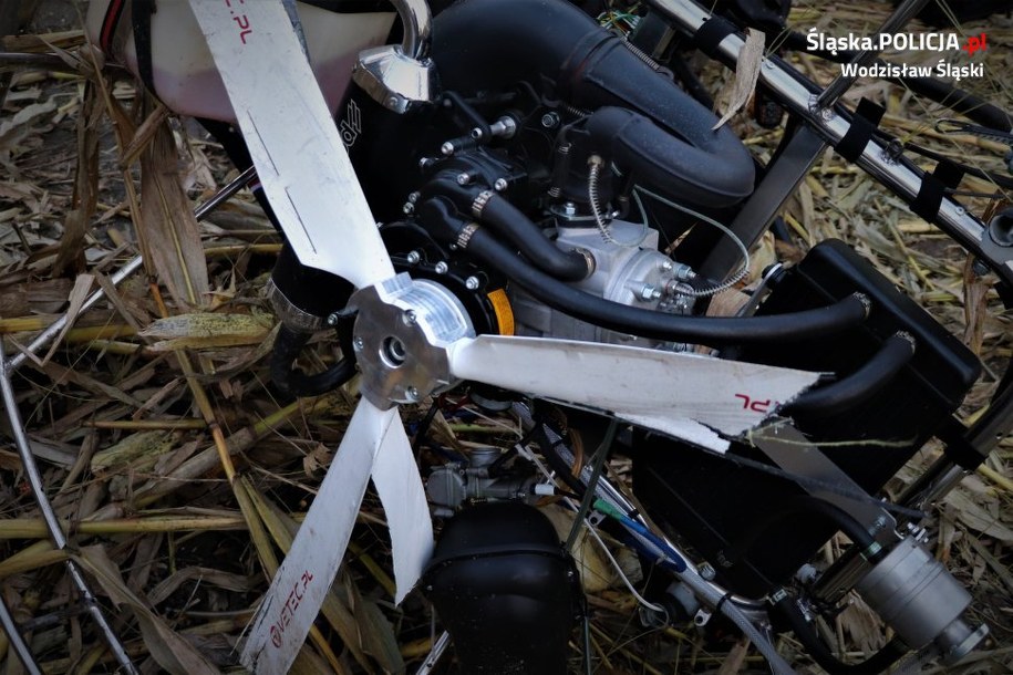 Zdjęcia z wypadku /Śląska policja /