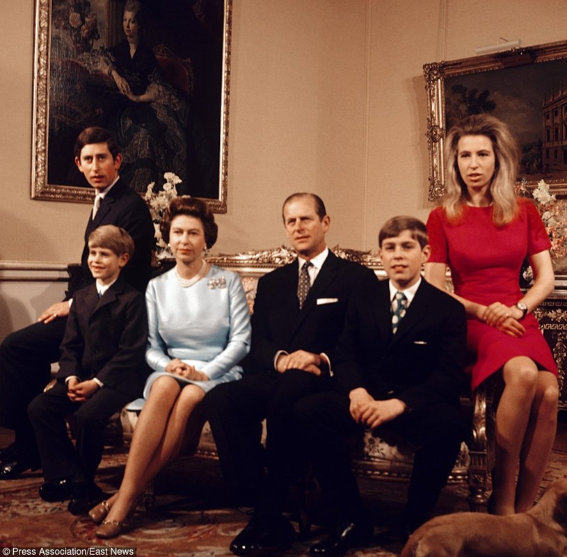 Zdjęcie archiwalne z 1972 roku. Rodzina królewska /PA /East News