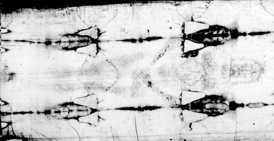 Zdjęcie Całunu Turyńskiego /ANSA /PAP/EPA