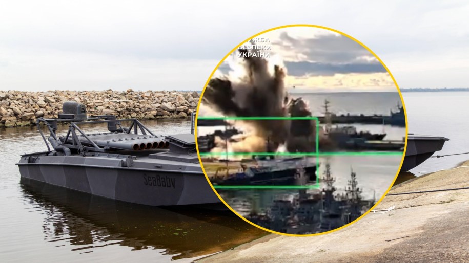 Rosyjski okręt podwodny trafiony. Ukraińska operacja w Noworosyjsku