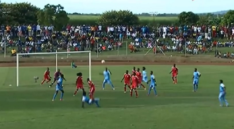 Zdjęcie ilustracyjne przedstawiające mecz ligi Zimbabwe /print screen/YouTube /